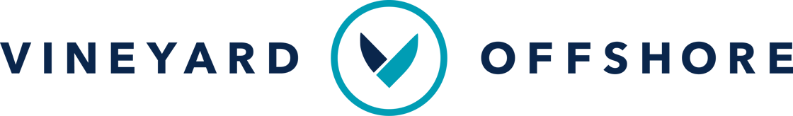 Vineyard Offshore Centered Logo navy